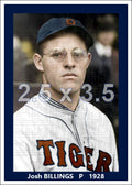 Josh Billings - 1928 Detroit Tigers - choose a size & style
