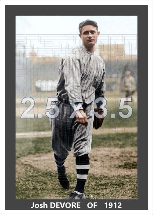 Josh Devore - 1912 New York Giants - choose a size & style