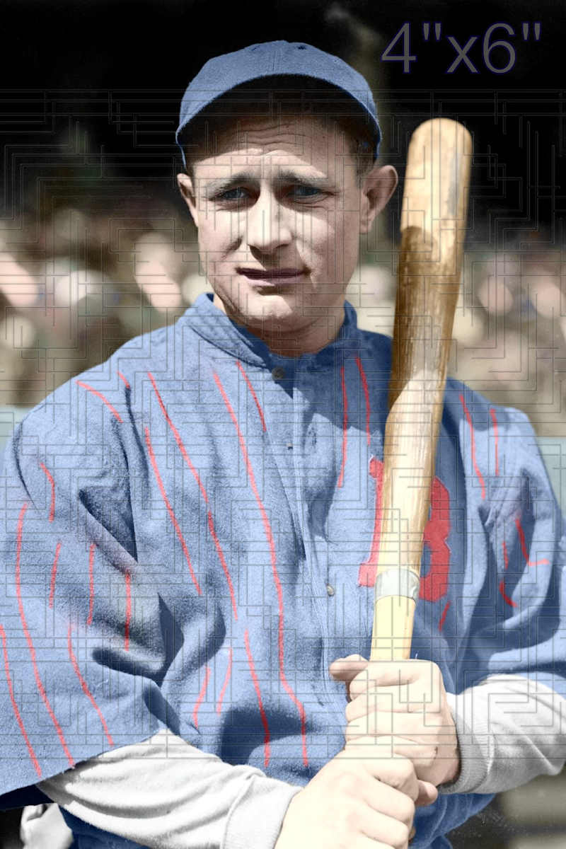 Josh Devore - 1914 Boston Braves - choose a size & style