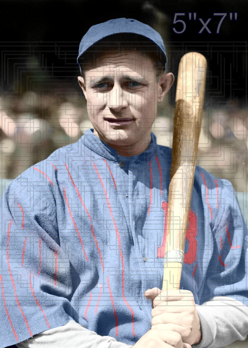Josh Devore - 1914 Boston Braves - choose a size & style