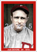 Josh Devore - 1914 Philadelphia Phillies - choose a size & style