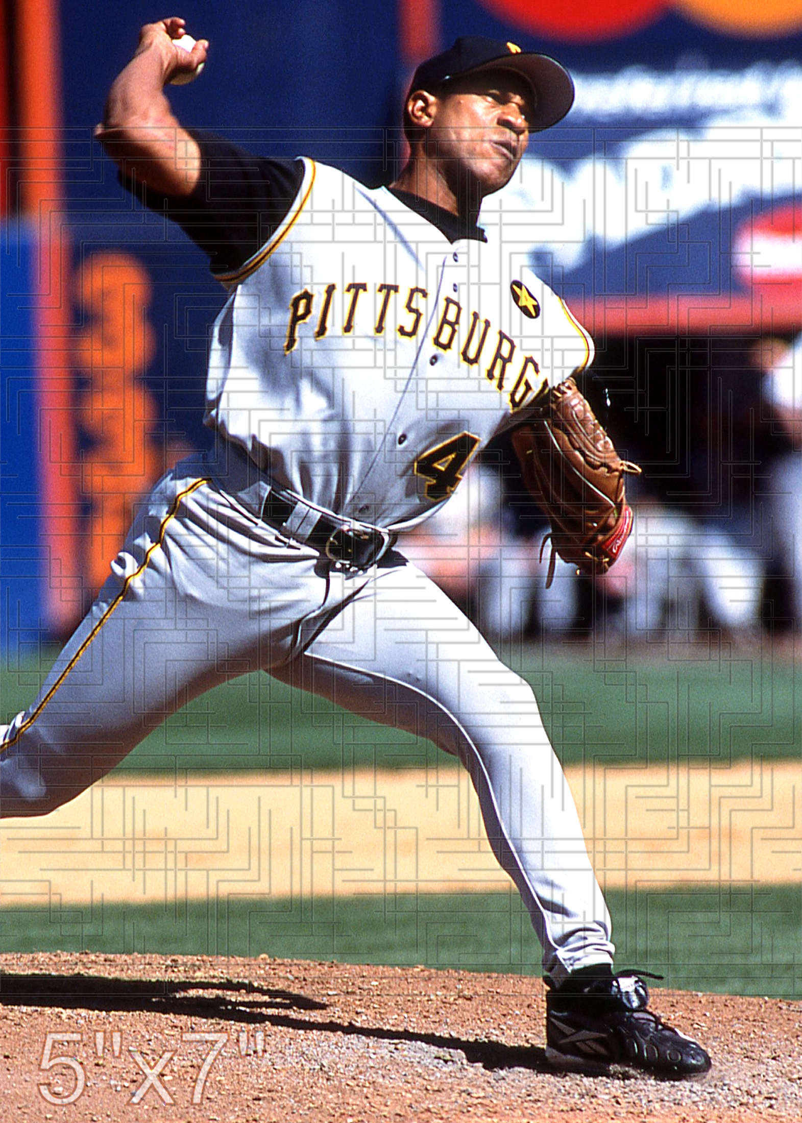 Josias Manzanillo - 2001 Pittsburgh Pirates - choose a size & style
