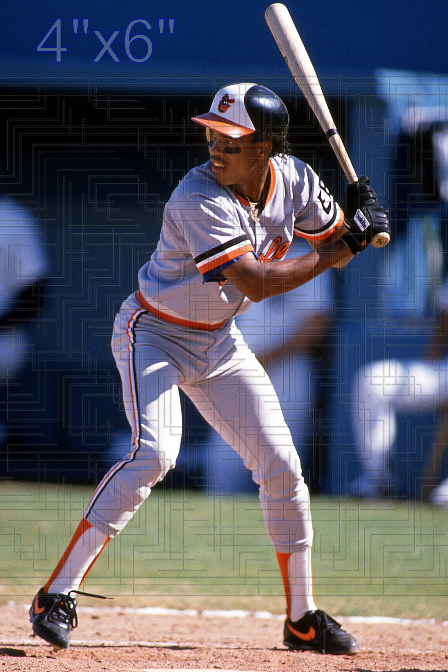 Juan Bell - 1989 Baltimore Orioles - choose a size & style