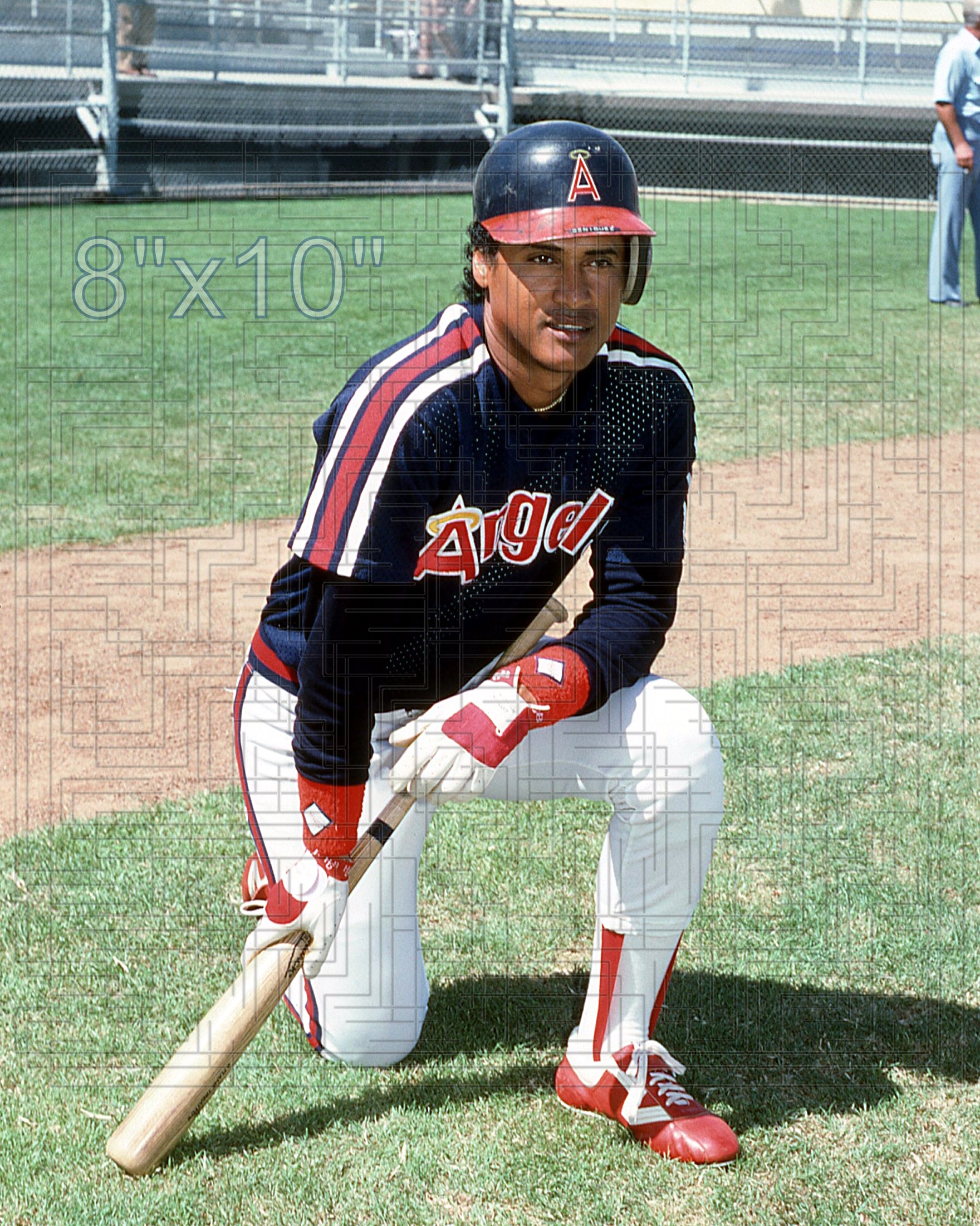Juan Beniquez - 1984 California Angels - choose a size & style
