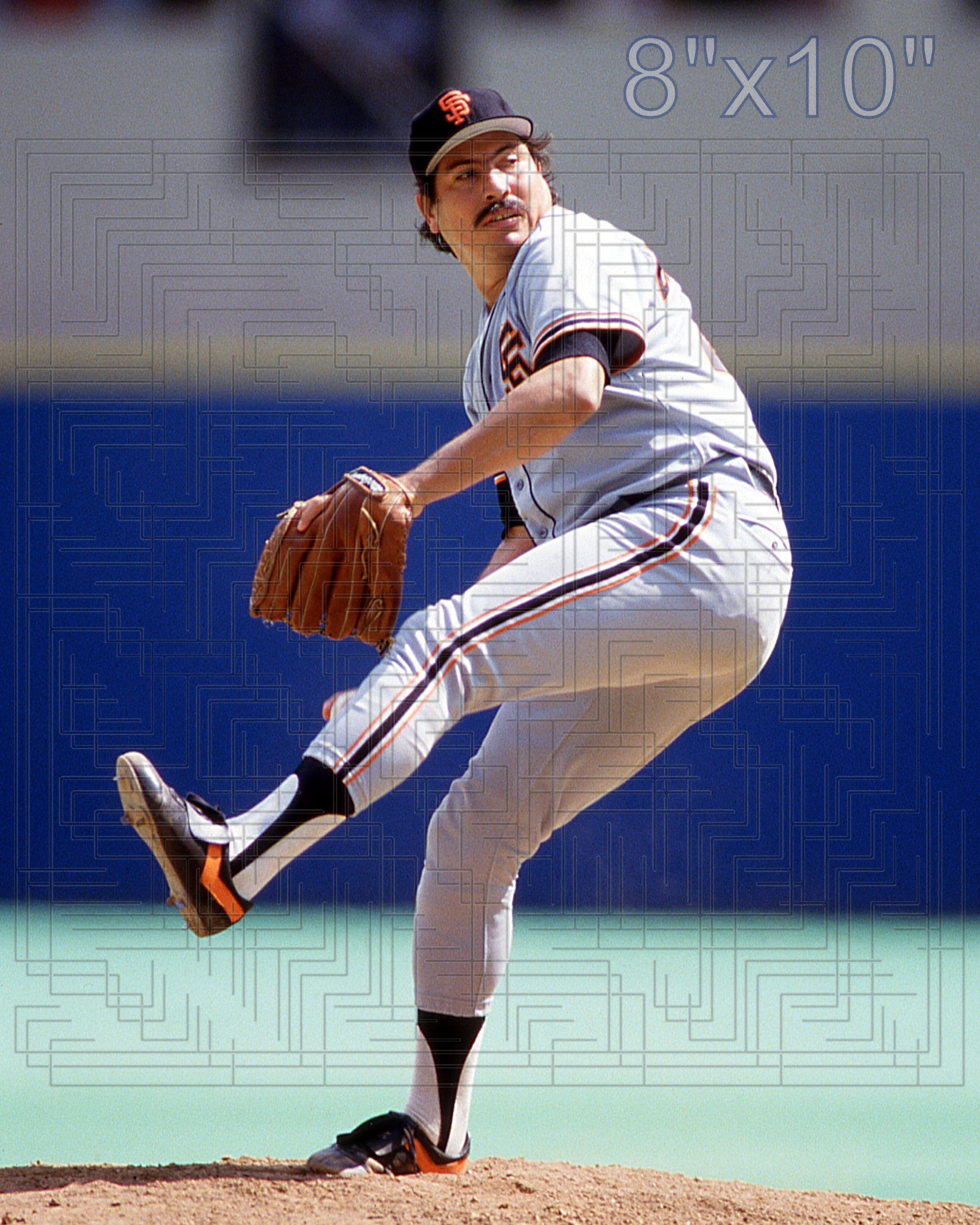 Juan Berenguer - 1986 San Francisco Giants - choose a size & style