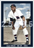 Juan Delis - 1955 Washington Senators - choose a size & style
