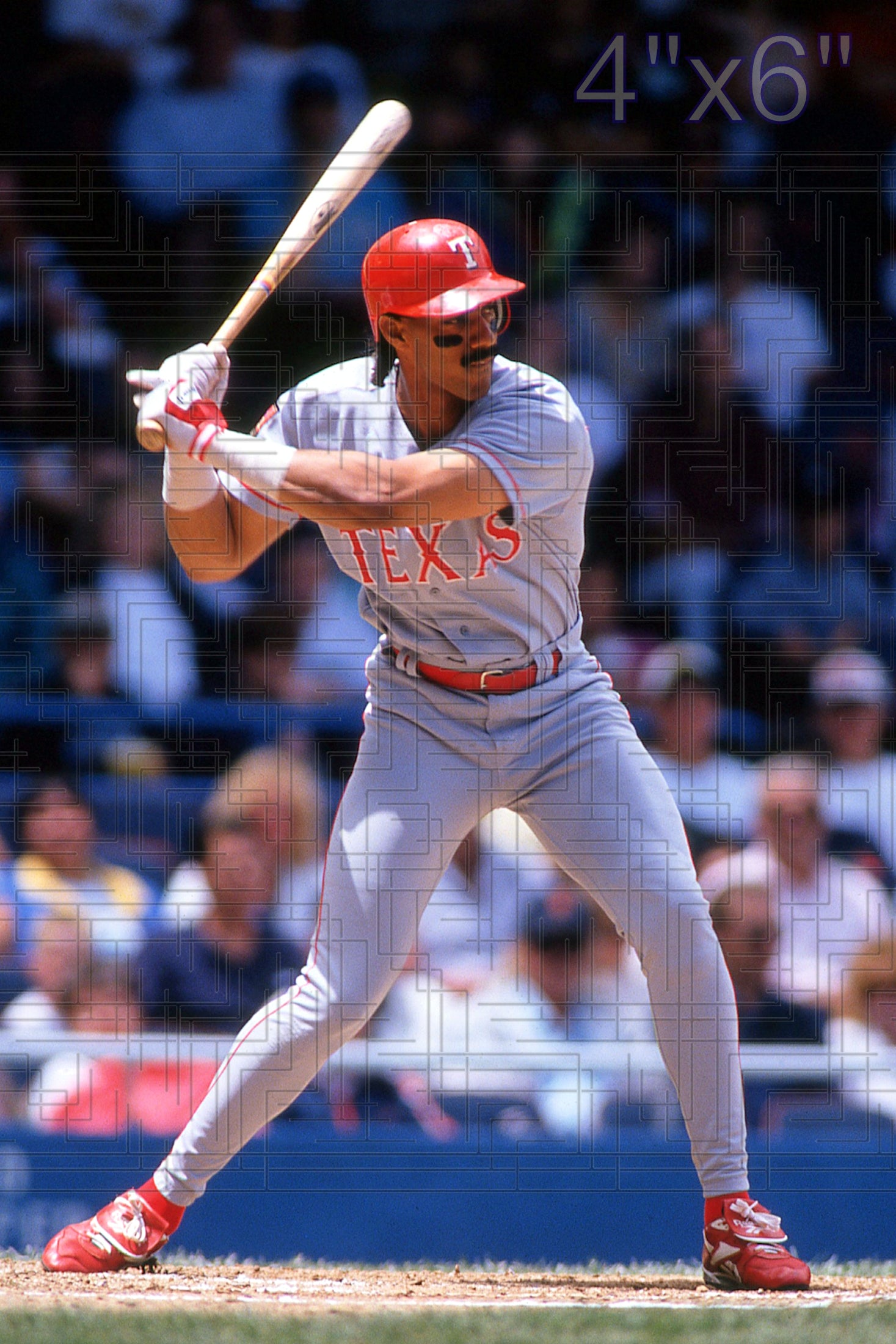 Juan Gonzalez - 1994 Texas Rangers - pose A - choose a size & style