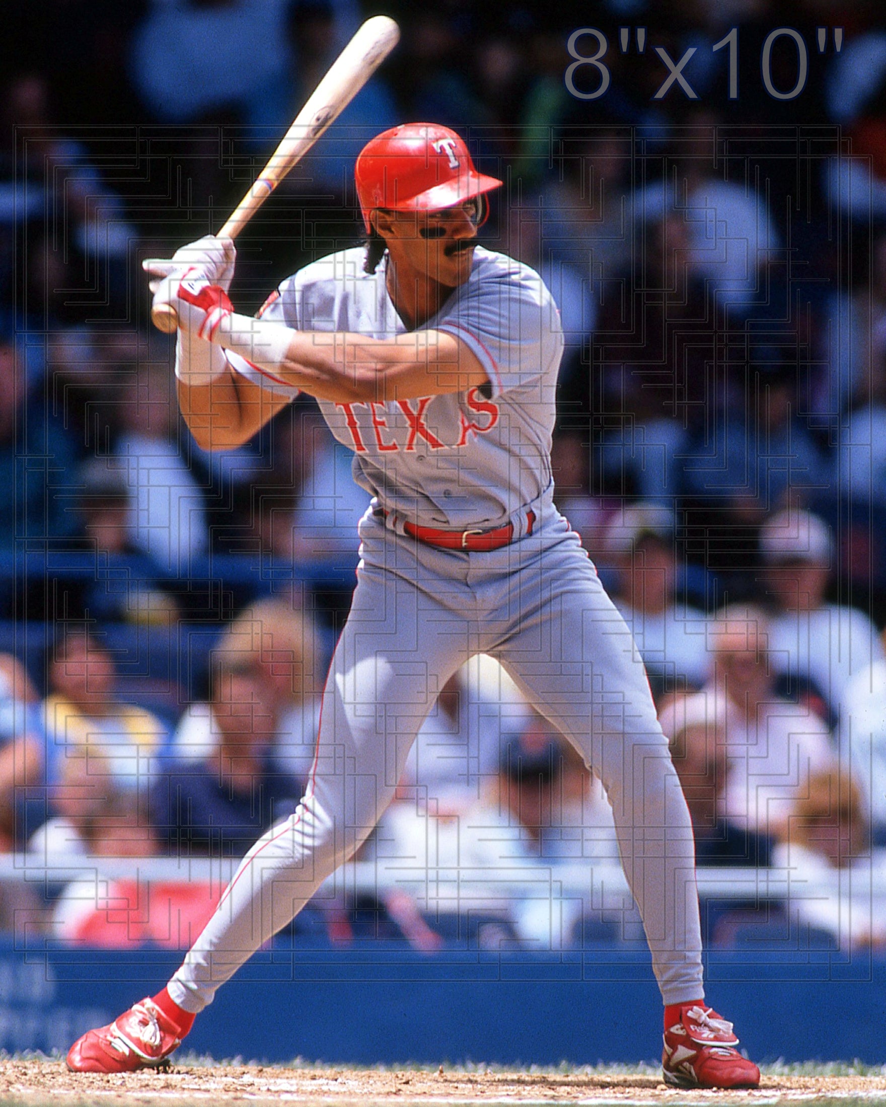 Juan Gonzalez - 1994 Texas Rangers - pose A - choose a size & style
