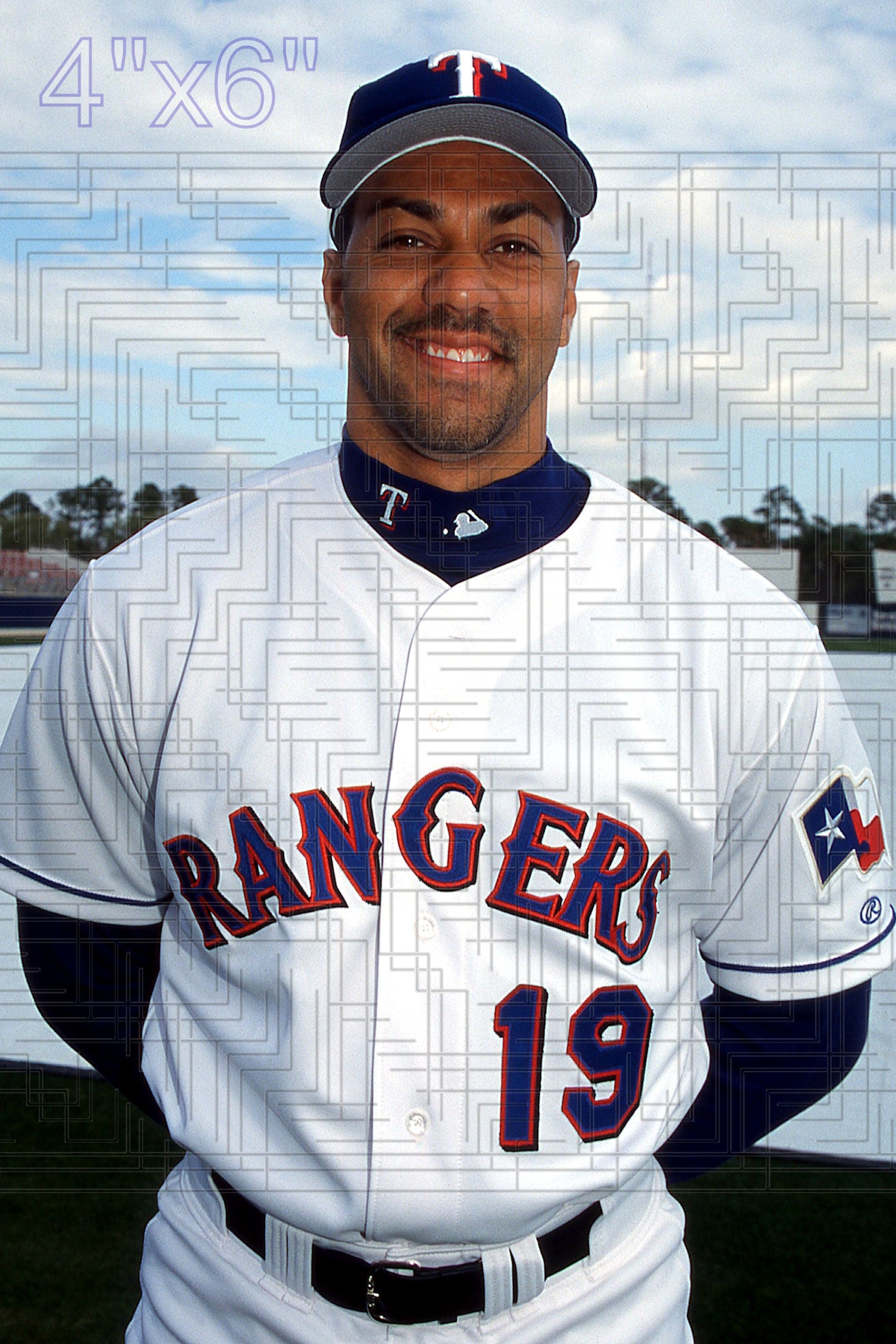 Juan Gonzalez - 2002 Texas Rangers - choose a size & style
