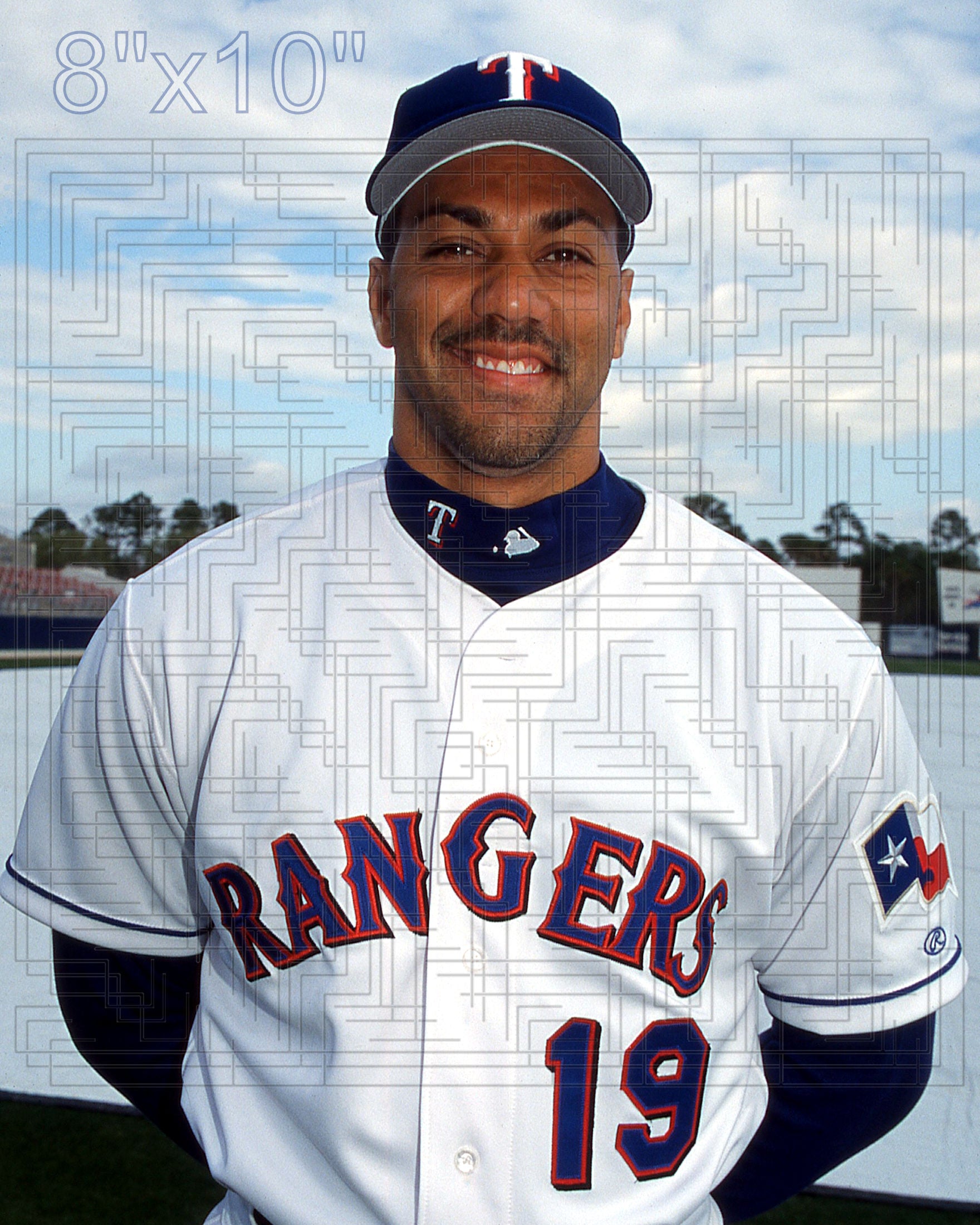 Juan Gonzalez - 2002 Texas Rangers - choose a size & style