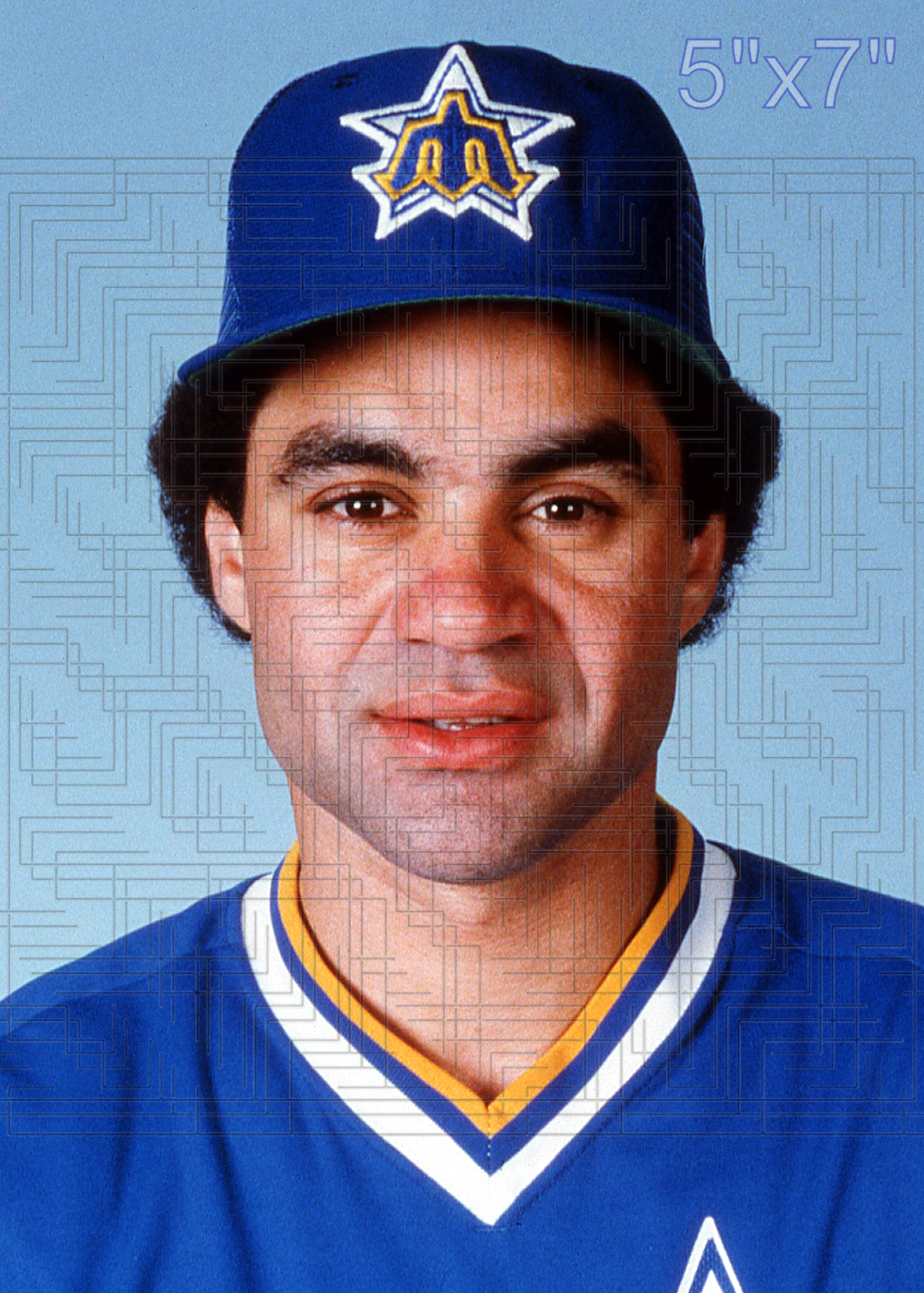 Julio Cruz - 1982 Seattle Mariners - choose a size & style