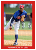 Julio Manon - 2003 Montreal Expos - choose a size & style