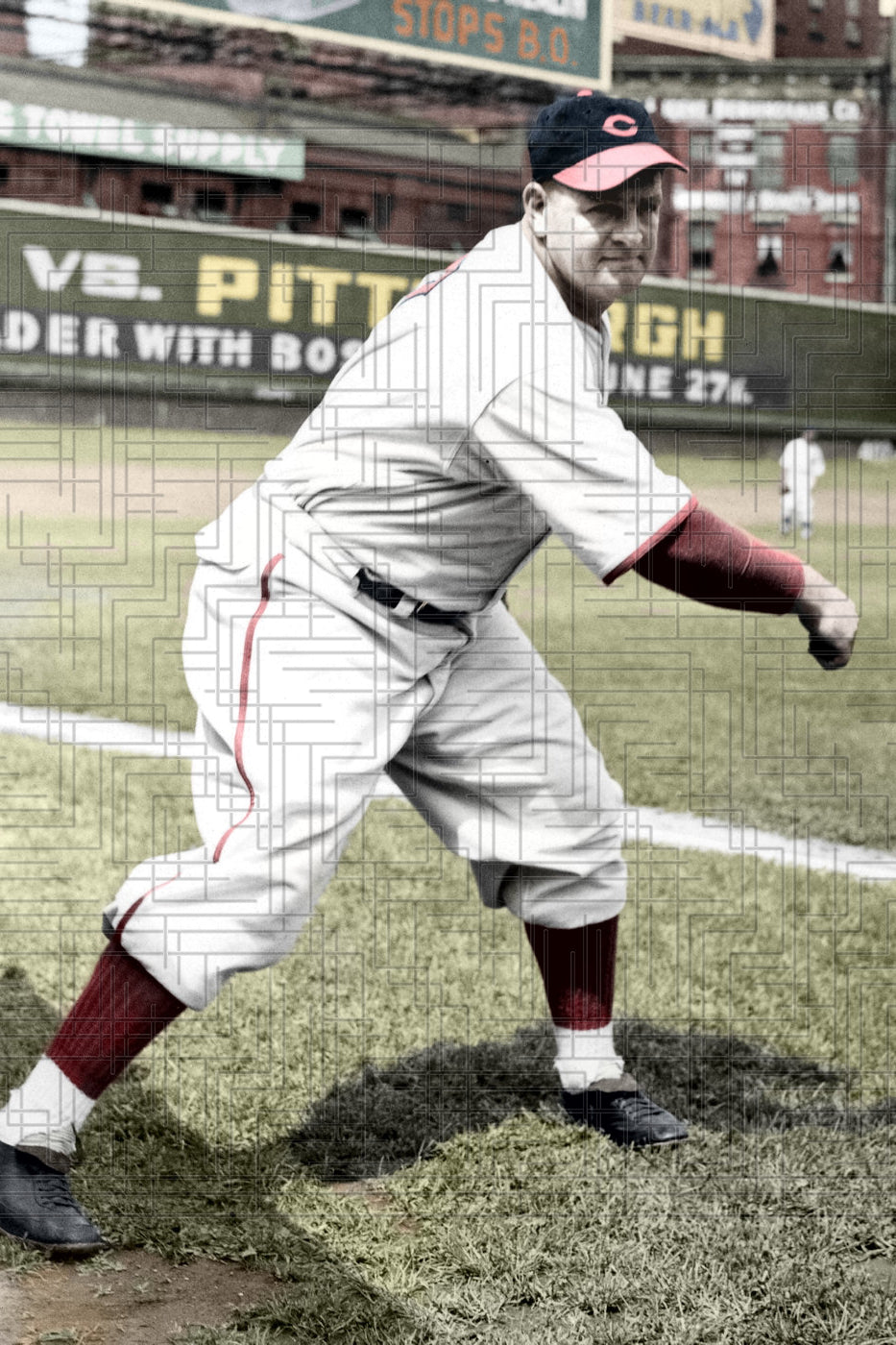 Jumbo Brown - 1937 Cincinnati Reds - choose a size & style