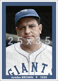 Jumbo Brown - 1939 New York Giants - choose a size & style