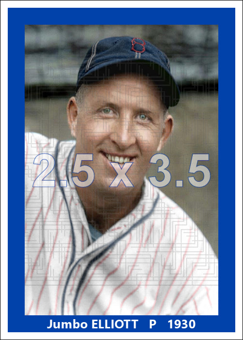 Jumbo Elliott - 1930 Brooklyn Robins - choose a size & style