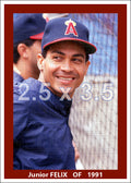 Junior Felix - 1991 California Angels - choose a size & style