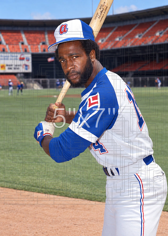 Junior Moore - 1977 Atlanta Braves - choose a size & style