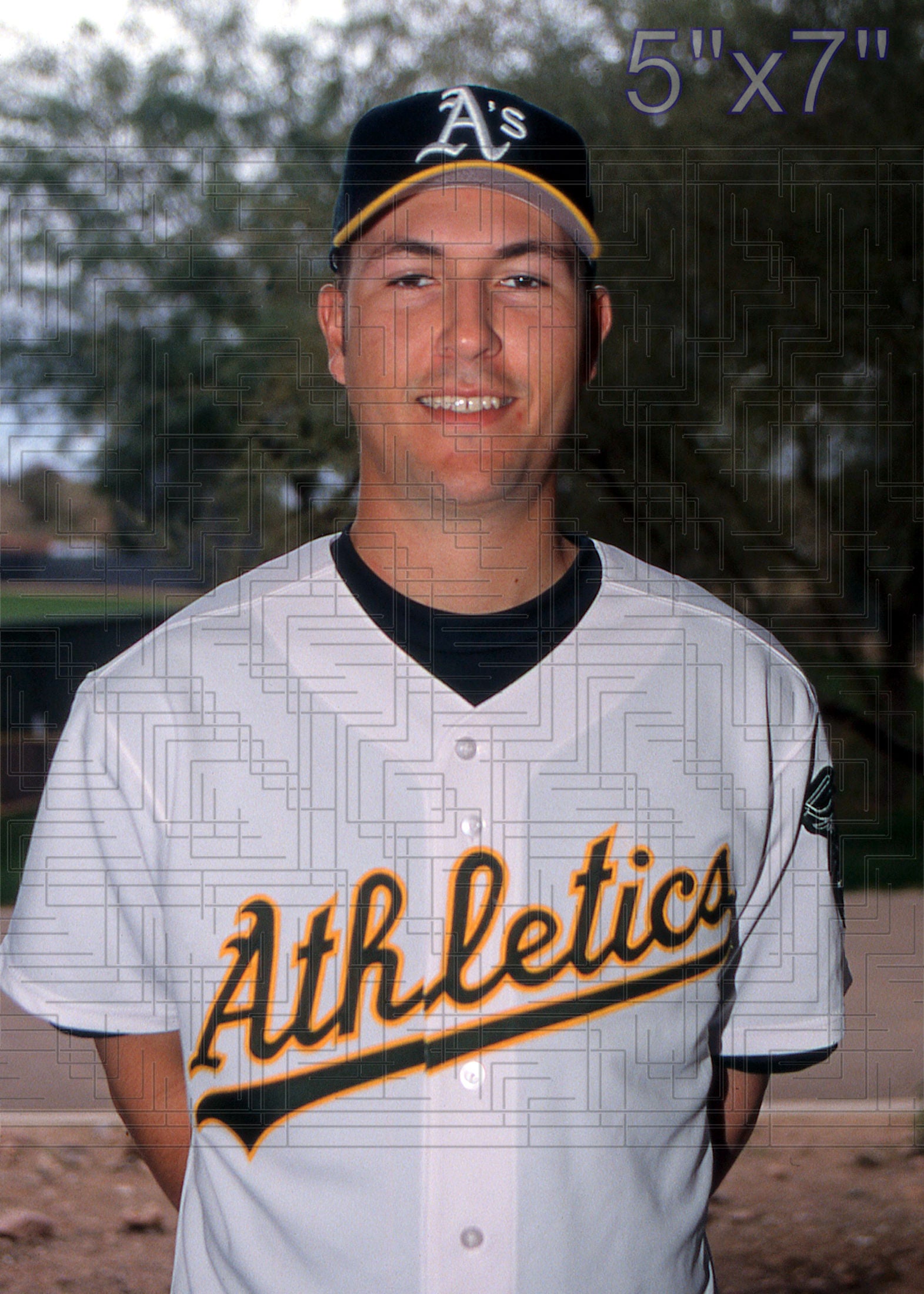 Justin Duchscherer - 2003 Oakland Athletics - choose a size & style