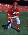 Kelly Paris - 1983 Cincinnati Reds - original ToppsVault medium format color transparency