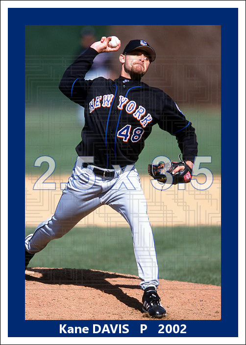 Kane Davis - 2002 New York Mets - choose a size & style