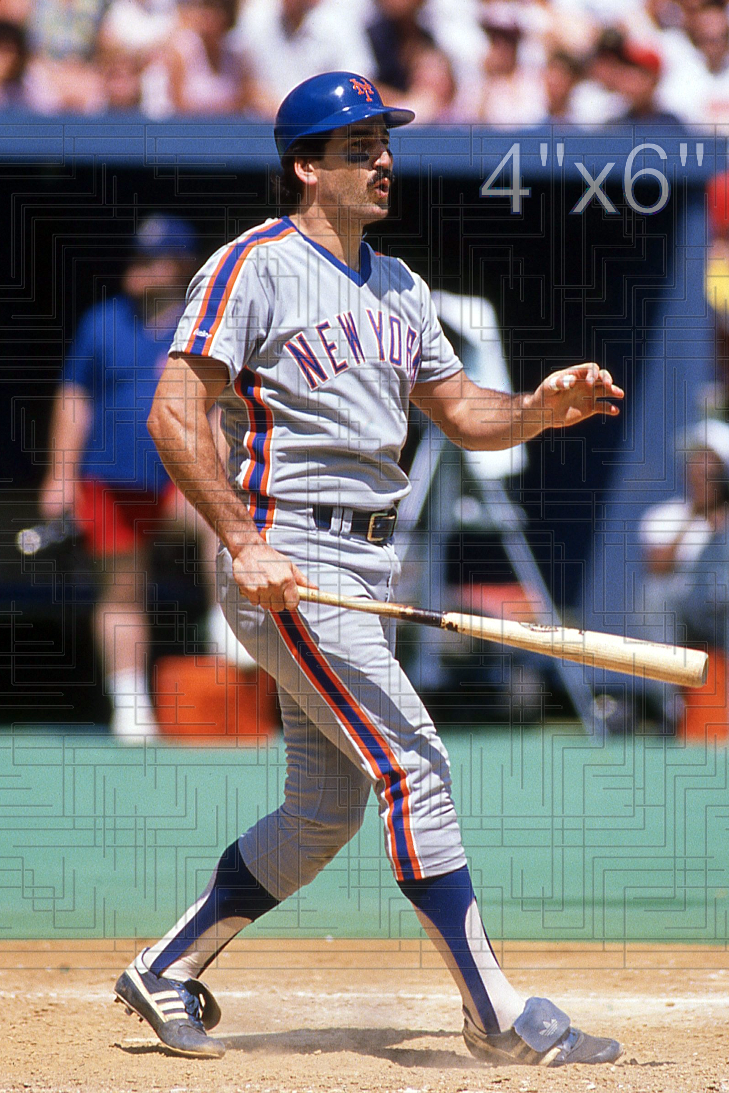 Keith Hernandez - 1988-89 New York Mets - choose a size & style