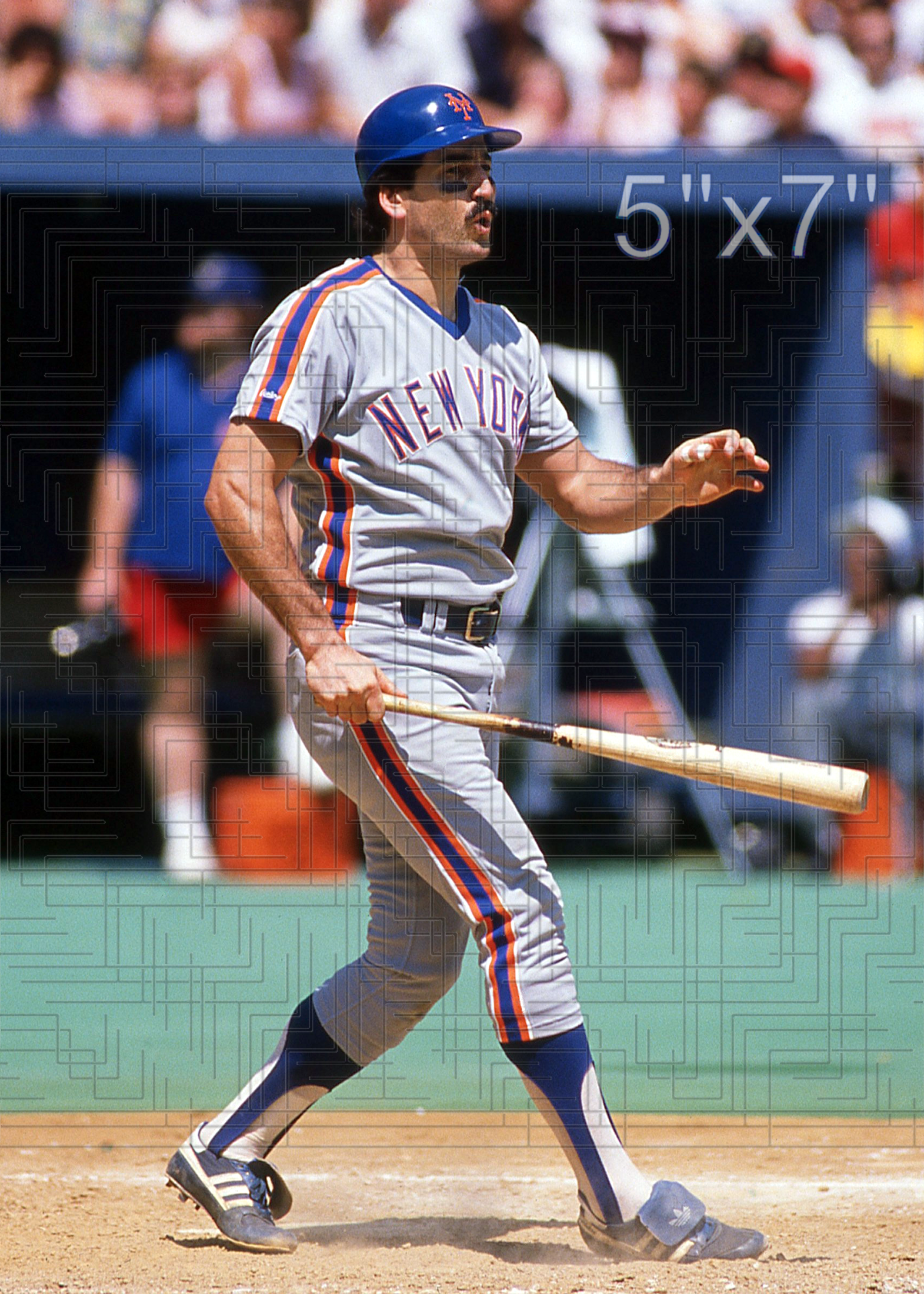 Keith Hernandez - 1988-89 New York Mets - choose a size & style