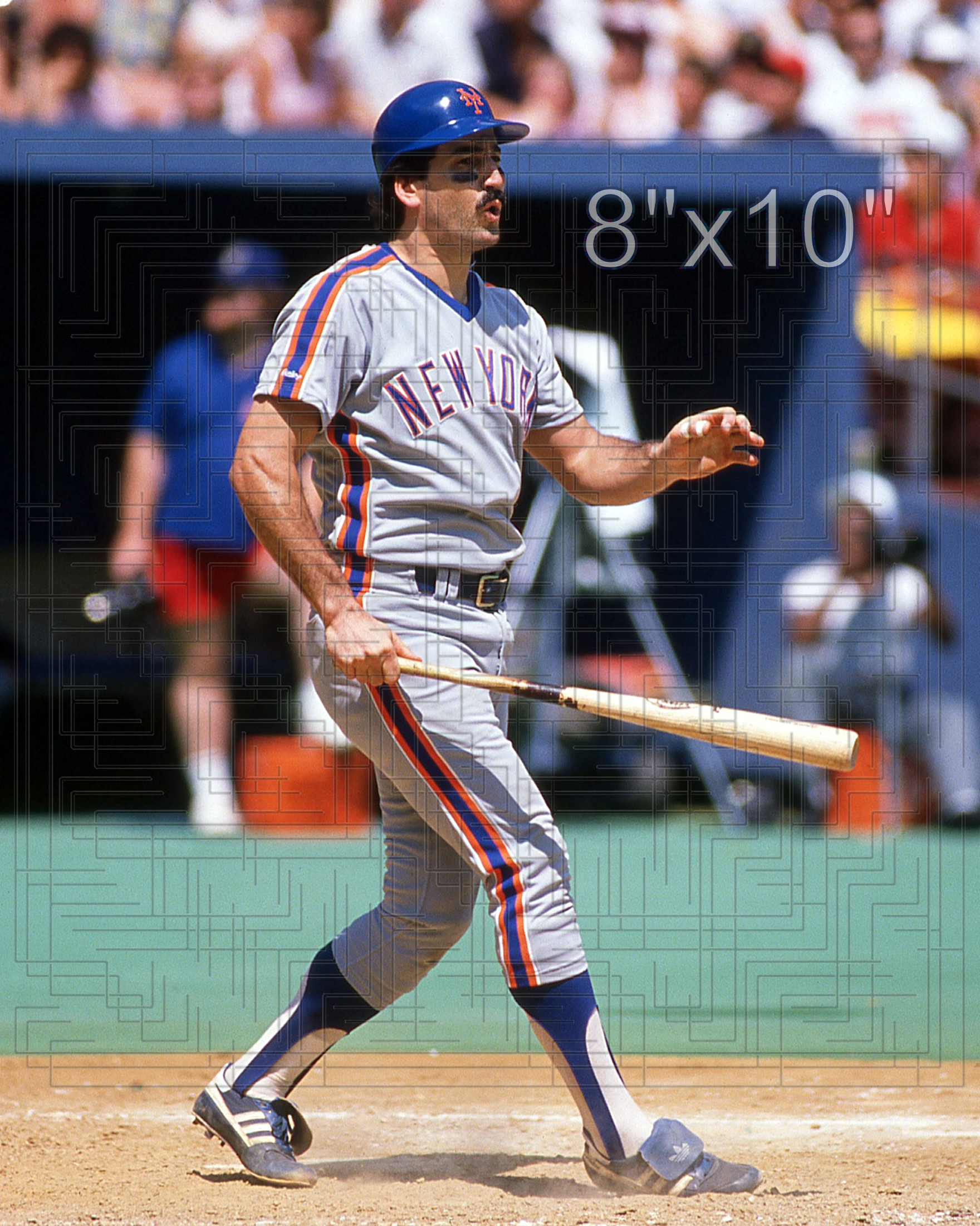 Keith Hernandez - 1988-89 New York Mets - choose a size & style