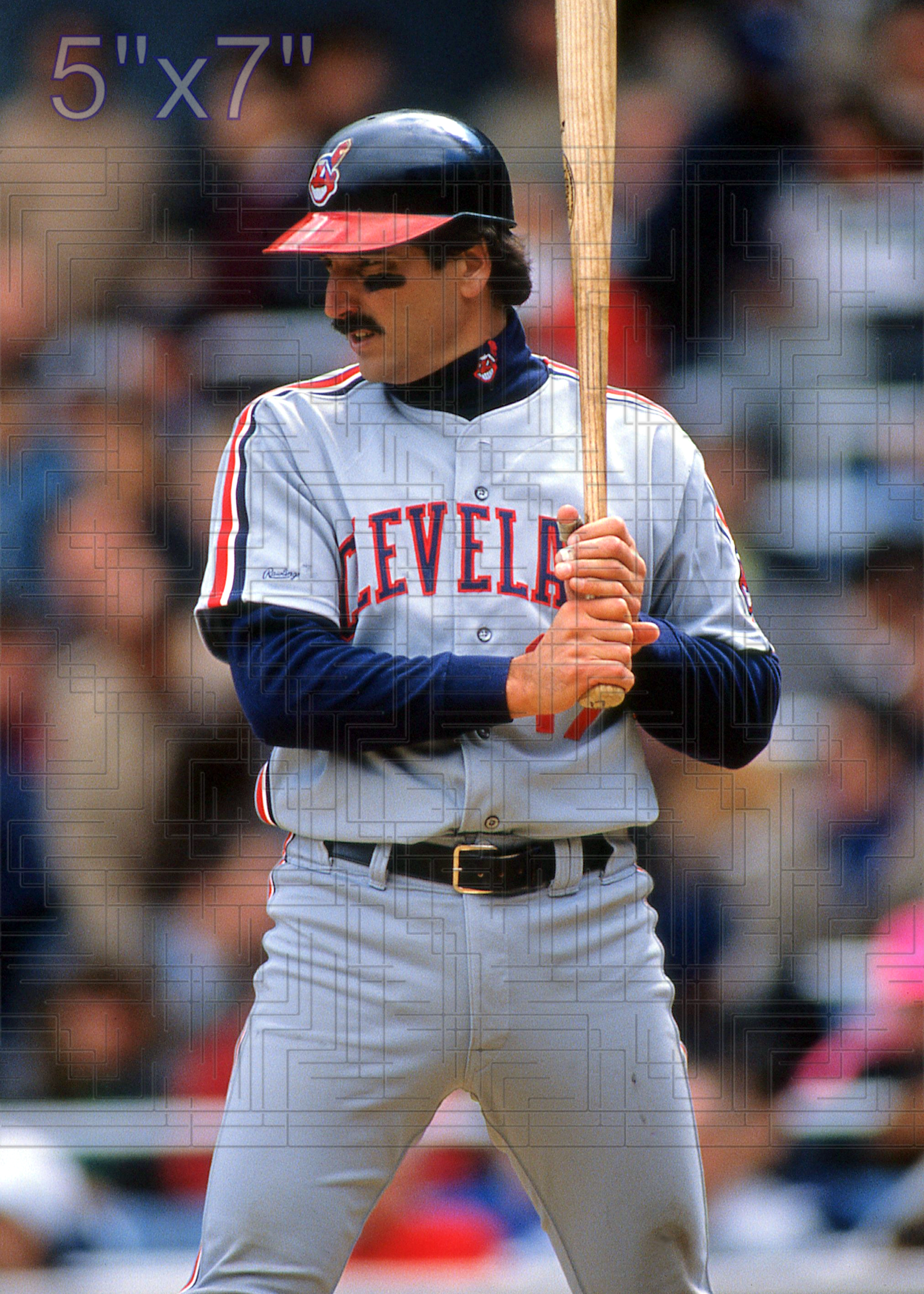 Keith Hernandez - 1990 Cleveland Indians - choose a size & style