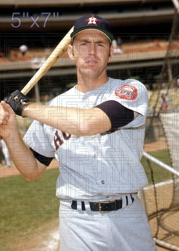 Keith Lampard - 1970 Houston Astros - choose a size & style