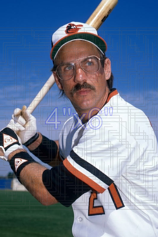 Kelly Paris - 1986 Baltimore Orioles - choose a size & style