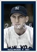 Kemp Wicker - 1937 New York Yankees - choose a size & style