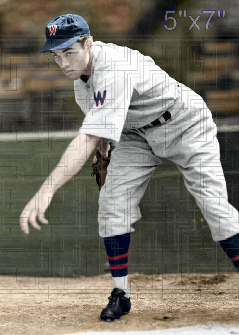 Ken Chase - 1936-37 Washington Senators - choose a size & style