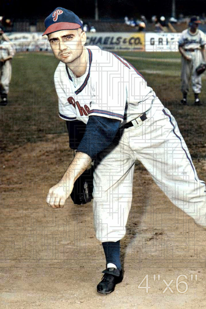 Ken Heintzelman - 1949 Philadelphia Phillies - choose a size & style