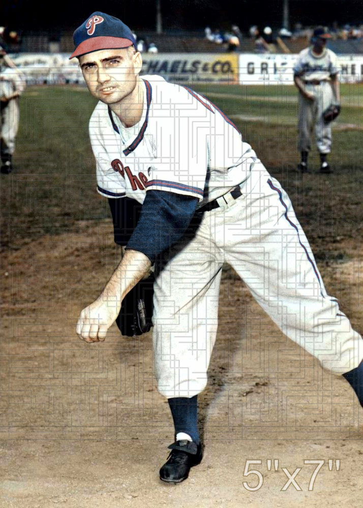 Ken Heintzelman - 1949 Philadelphia Phillies - choose a size & style