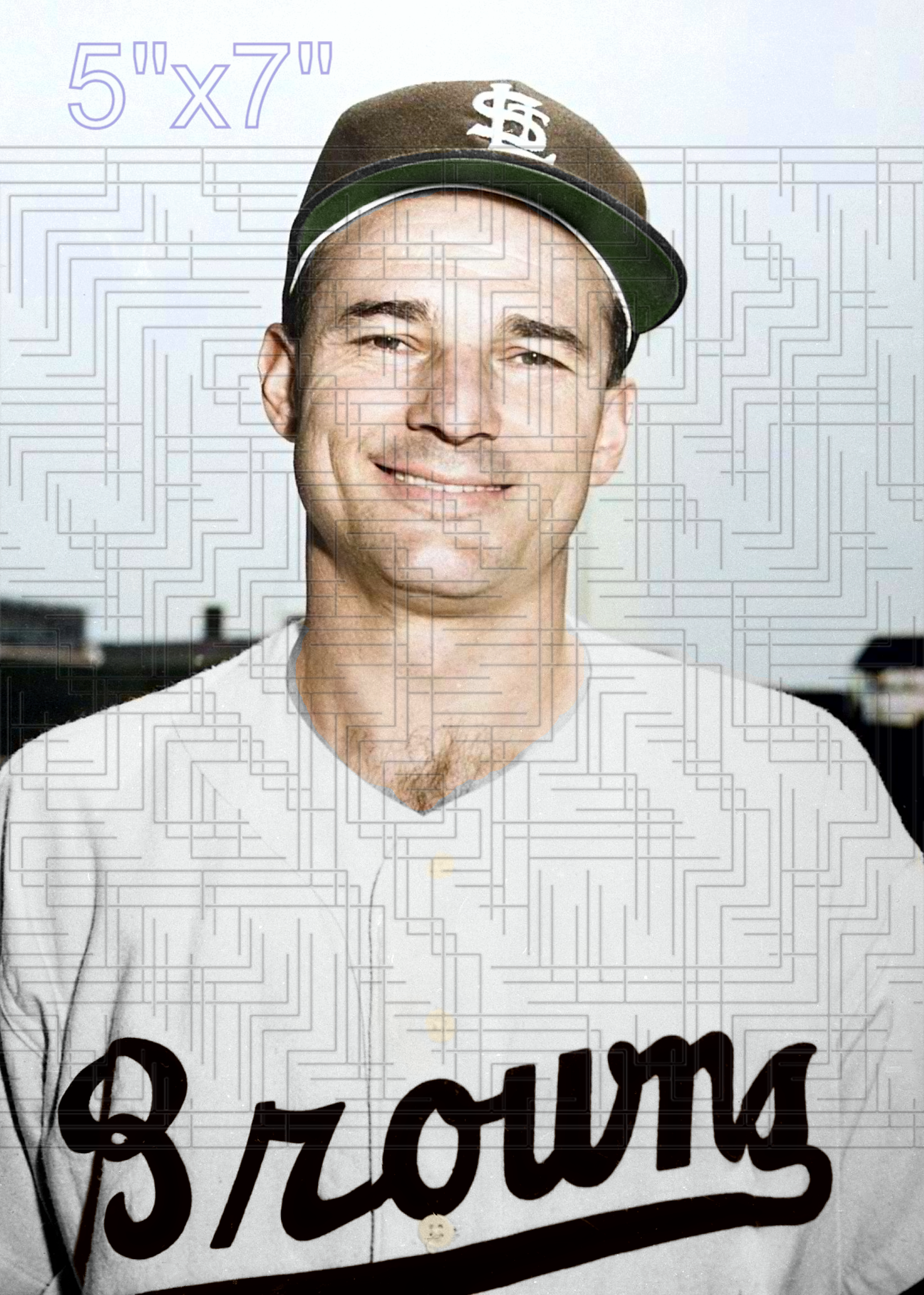 Ken Holcombe - 1952 St. Louis Browns - choose a size & style