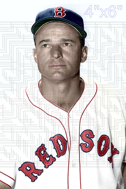 Ken Holcombe - 1953 Boston Red Sox - choose a size & style