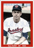 Ken Hunt - 1964 Washington Senators - choose a size & style