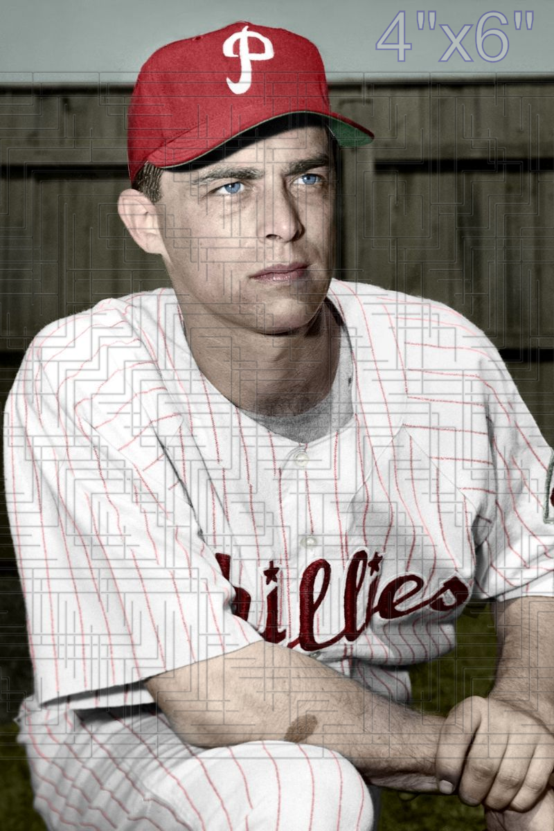 Ken Johnson - 1951 Philadelphia Phillies - choose a size & style