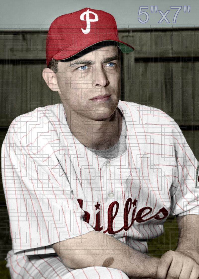 Ken Johnson - 1951 Philadelphia Phillies - choose a size & style