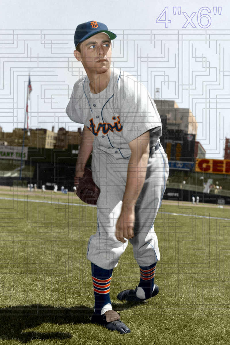 Ken Johnson - 1952 Detroit Tigers - choose a size & style
