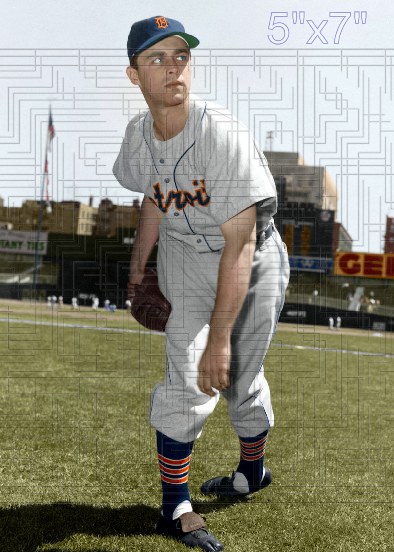 Ken Johnson - 1952 Detroit Tigers - choose a size & style