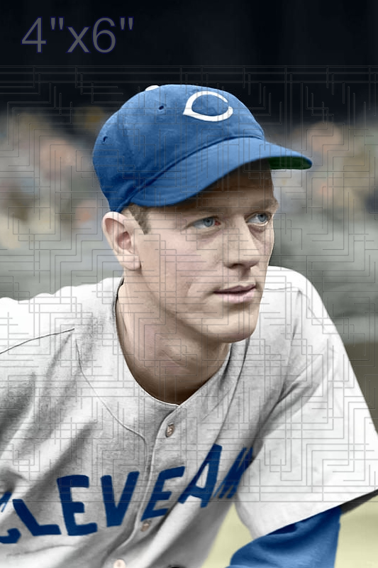Ken Jungels - 1940-41 Cleveland Indians - choose a size & style