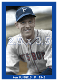 Ken Jungels - 1942 Pittsburgh Pirates - choose a size & style