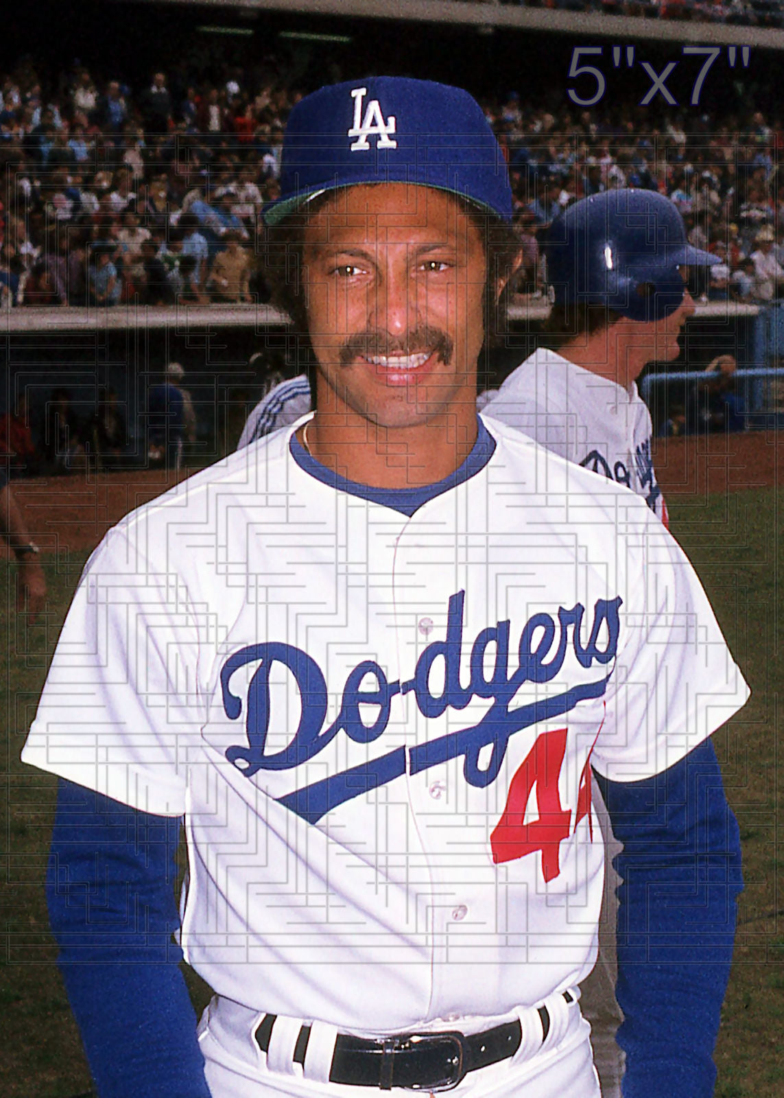 Ken Landreaux - 1982 Los Angeles Dodgers - choose a size & style