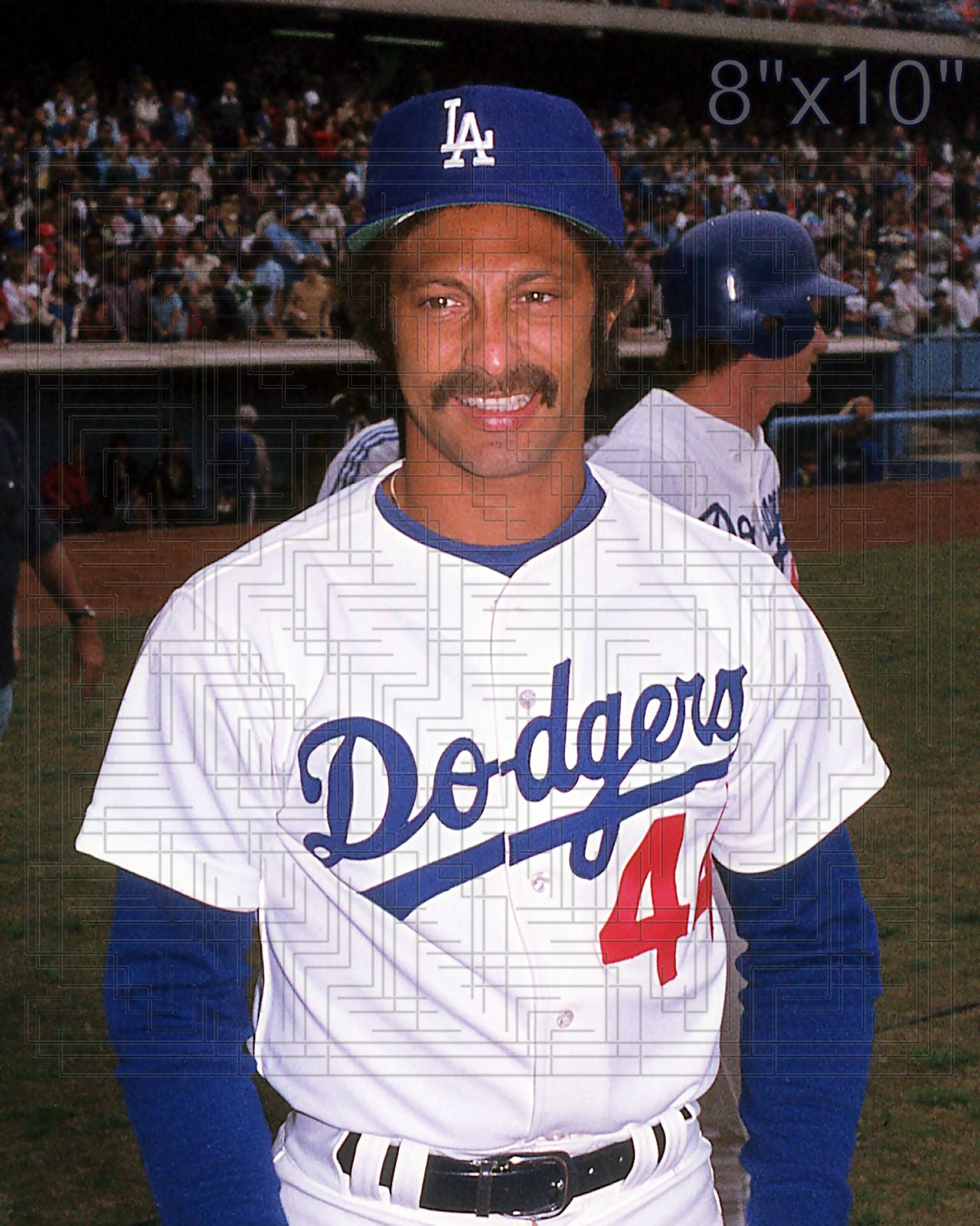 Ken Landreaux - 1982 Los Angeles Dodgers - choose a size & style