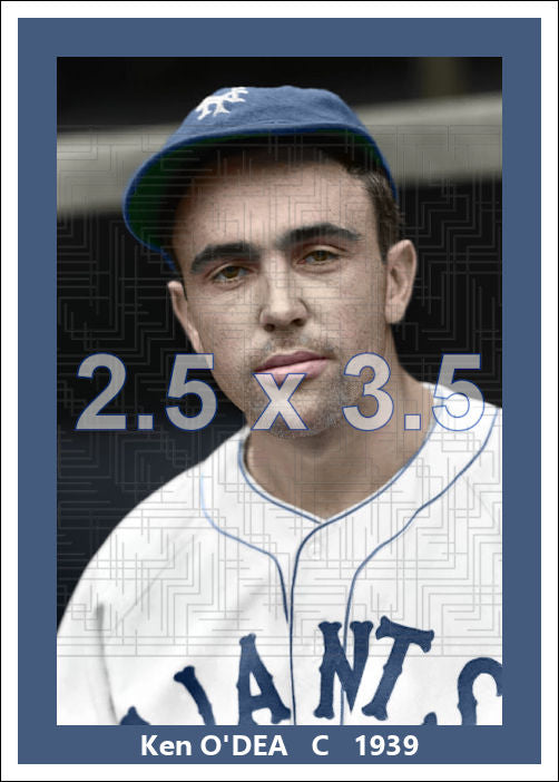 Ken O'Dea - 1939 New York Giants - choose a size & style