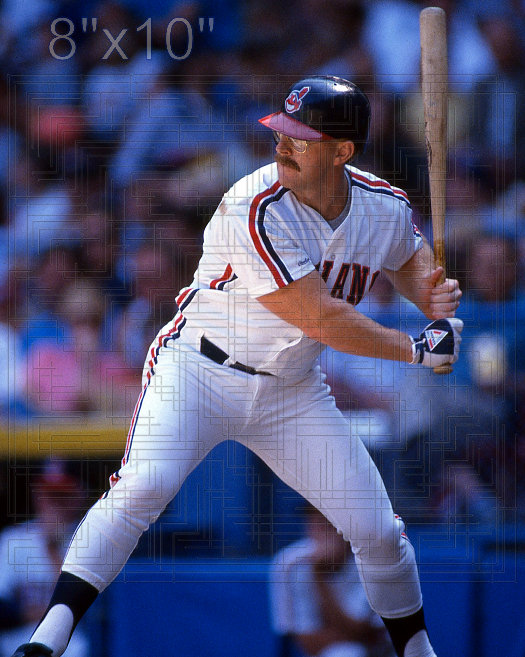 Ken Phelps - 1990 Cleveland Indians - choose a size & style