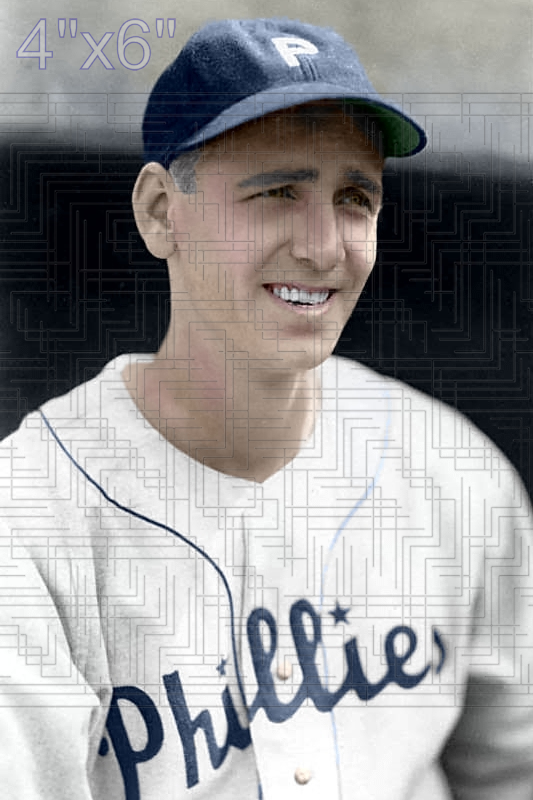 Ken Raffensberger - 1944 Philadelphia Phillies - choose a size & style