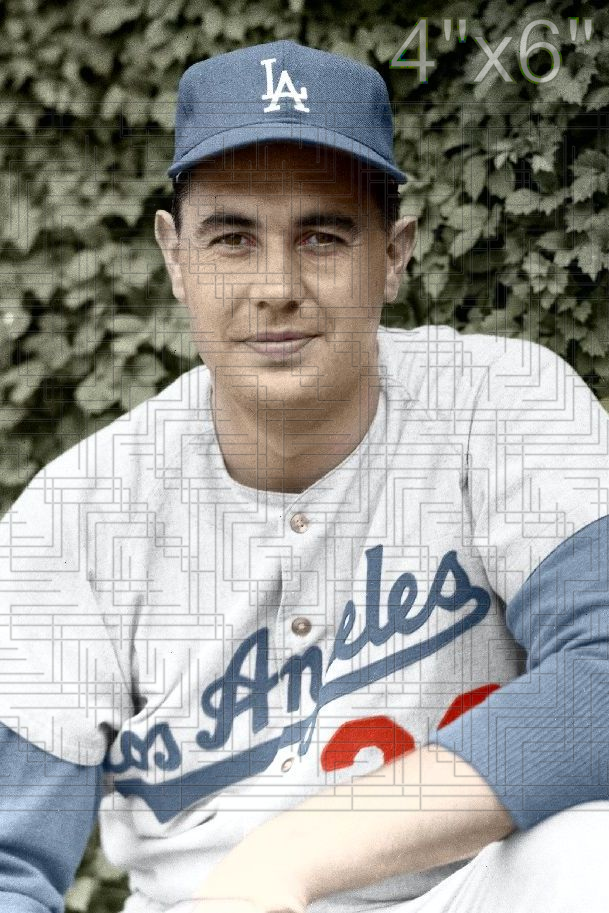 Ken Rowe - 1963 Los Angeles Dodgers - choose a size & style