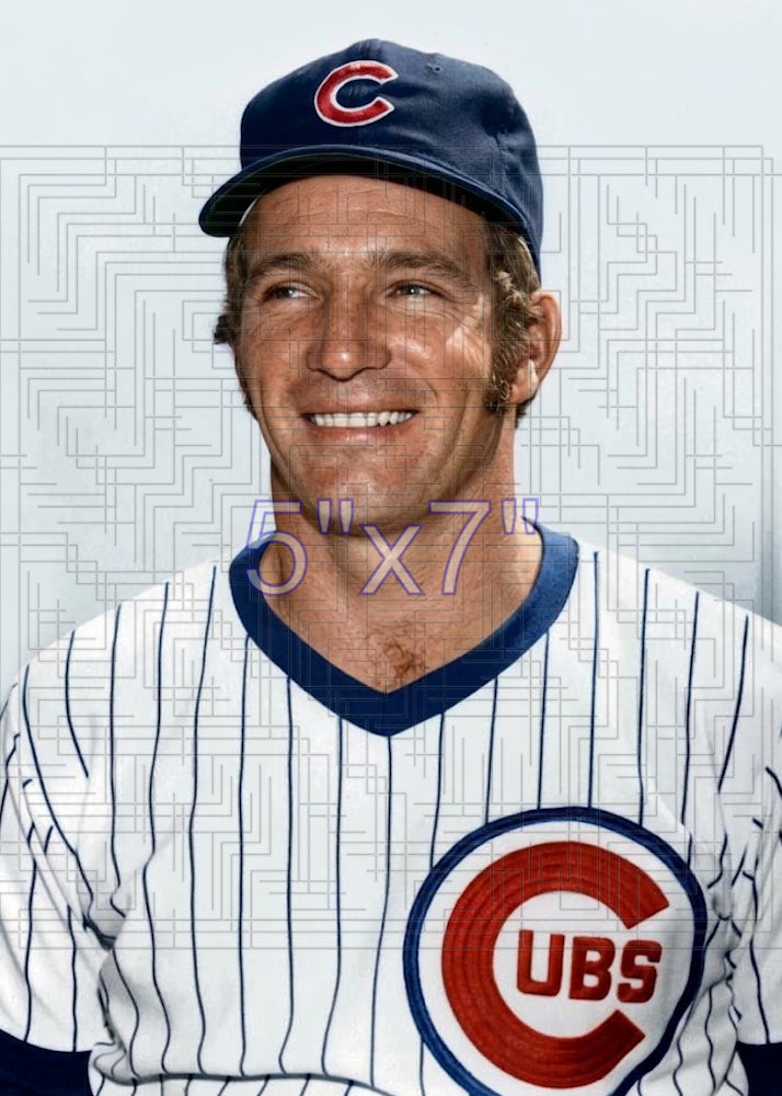 Ken Rudolph - 1973 Chicago Cubs - choose a size & style